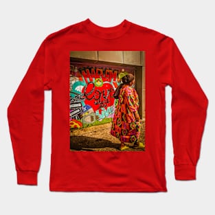 Harlem Graffiti Street Art Manhattan NYC Long Sleeve T-Shirt